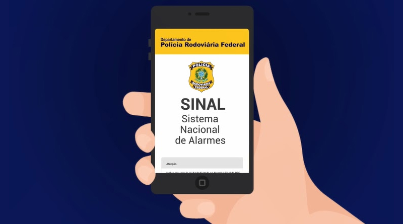 Polícia Rodoviária Federal disponibiliza o sistema Sinal